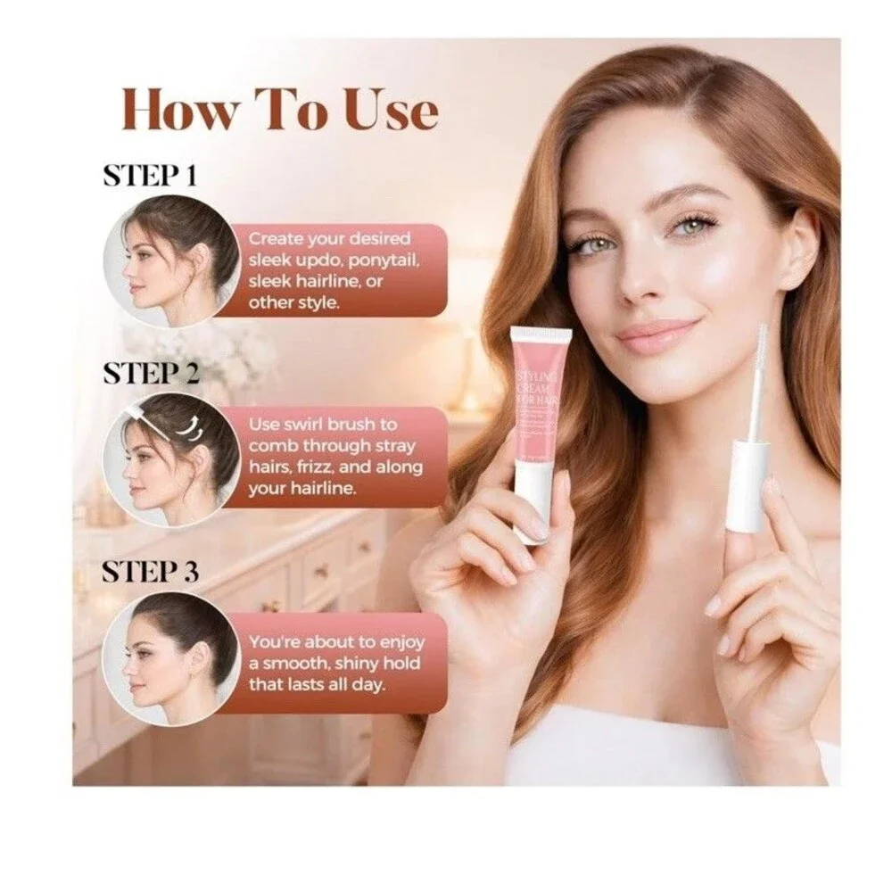 Fly Away Stick for Hair, Non-Sticky Hair Taming Wand for Flyaways